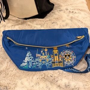 Blue Disney Theme Park Waist Bag
